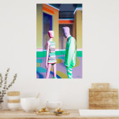 Het Gesprek Poster (Keuken)