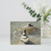 Het gestapelde Briefkaart van Rotsen (Staand voorkant)