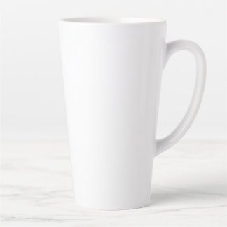 Het getal nul (0) in zwart latte mok