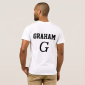 Het getal van Graham. "Omdat grootte belangrijk is T-shirt (Achterkant volledig)
