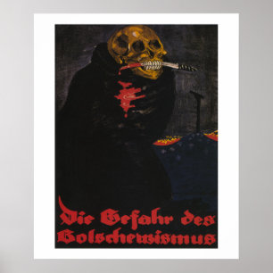 Het gevaar van bolsjevisme (1919)_Propaganda-Poste Poster