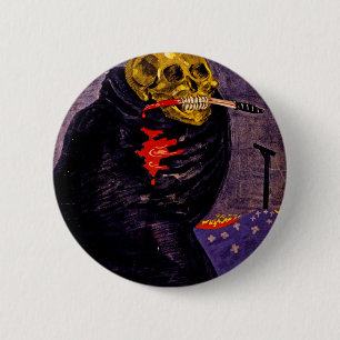Het gevaar van Bolsjevisme Ronde Button 5,7 Cm
