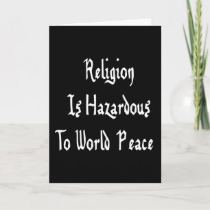 Het Gevaar van de godsdienst Kaart