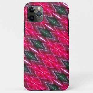 Het Geval van de telefoon - Rood Kaleidoscopisch P iPhone 11 Pro Max Hoesje