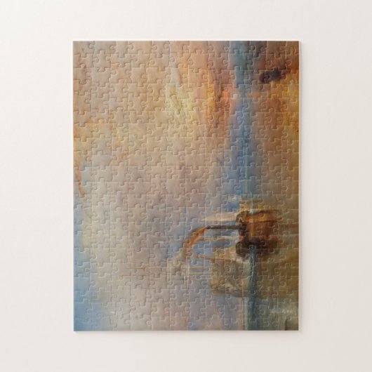 Het gevecht Temeraire Turner Sunset Seascape Legpuzzel (Verticaal)