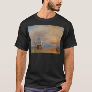 Het gevecht Temeraire Turner Sunset Seascape T-shirt