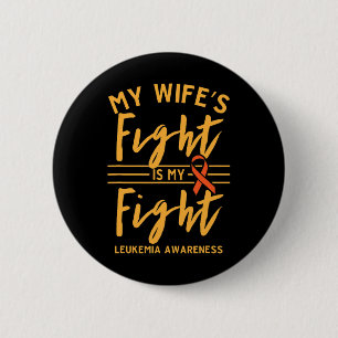 Het gevecht van de vrouw is mijn strijd tegen leuk ronde button 5,7 cm