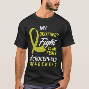 Het gevecht van mijn broer is mijn gevecht met mic t-shirt