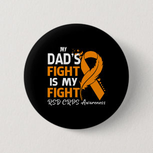 Het gevecht van mijn vader is mijn vechtsport RSD Ronde Button 5,7 Cm