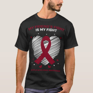 Het gevecht van mijn vriend is mijn gevecht tegen t-shirt