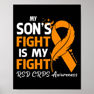 Het gevecht van mijn zoon is mijn vechtpartij RSD  Poster