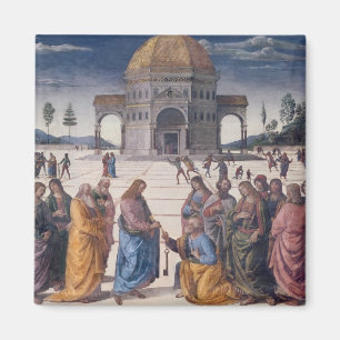 Het geven van de Keys aan St. Peter Magneet