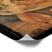 Het geven van Puppy een Bath met peren Zeep Poster (Hoek)