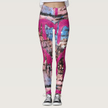 Het geven van Uw Hart Wings Gemengde Leggings van
