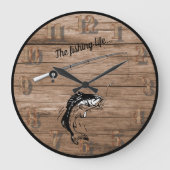 Het Geviste leven met de visstaaflijn Hook Grote Klok (Voorkant)