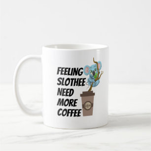 Het gevoel dat je meer koffie nodig hebt koffiemok