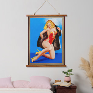 Het gevoel van mink van Peter Driben Hangend Wandkleed