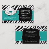 Het gewaagde Gestreepte Visitekaartje van de (Voorkant / Achterkant)