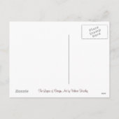 Het gewatteerde Briefkaart van Kerstmis (Achterkant)