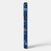 het geweldige walvispatroon Case-Mate iPhone case (Achterkant / Links)