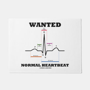 Het gewilde Normale Elektrocardiogram van de Deurmat