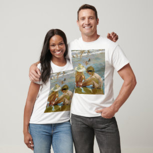 Het gewonde voet schilderij van Joaquin Sorolla T-shirt