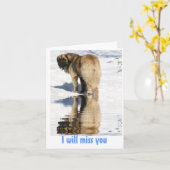 Het gezegde van Leonberger vaarwel Kaart (Gele Bloem)