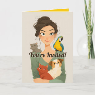 Het gezellige portret van Pet Lover