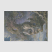 Het gezicht in Cliff Decoupage Tissuepapier (Voorkant)