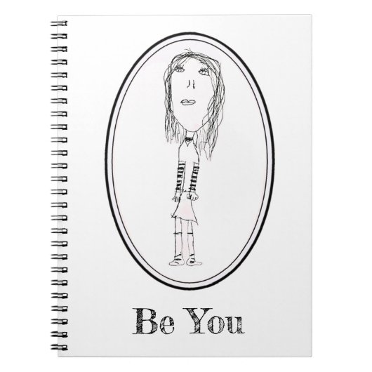 Het gezicht van Big Dead (May-Jean) Notitieboek (Voorkant)