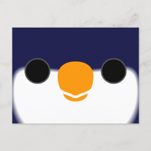 Het gezicht van een blauwe loriket feestdagenkaart