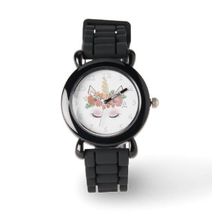 Het gezicht van een eenhoorn. horloge