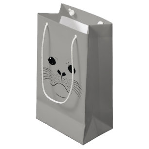 Het gezichtssilhouet van de verbinding klein cadeauzakje