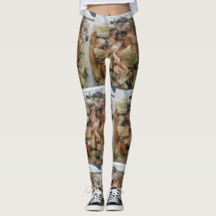 Het gezonde Foodie-Collectie Leggings