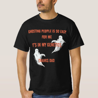 Het 'ghosten' van mensen gaat mij zo makkelijk af, t-shirt