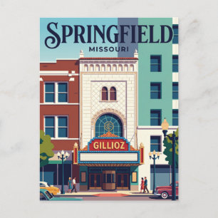 Het Gillioz Theater USA Briefkaart