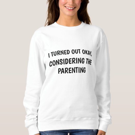 HET GING GOED MET ME, GEZIEN HET OUDERSCHAP TRUI (Voorkant)