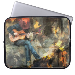 Het gitaarMan Laptop Sleeve