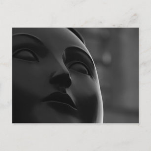 het gladheid van haar standbeeld Botero Briefkaart