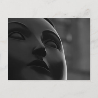 het gladheid van haar standbeeld Botero Briefkaart