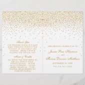 Het Glam Gold Confetti Wedding Collectie (Voorkant)