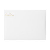 Het  Glam Gold Confetti Wedding Collectie (Voorkant)