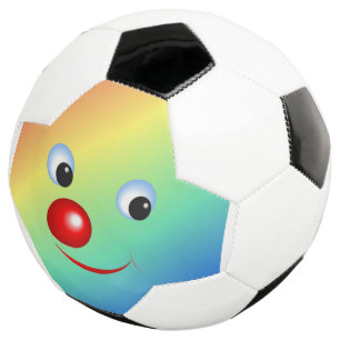 Het glimlachen Gezicht Voetbal