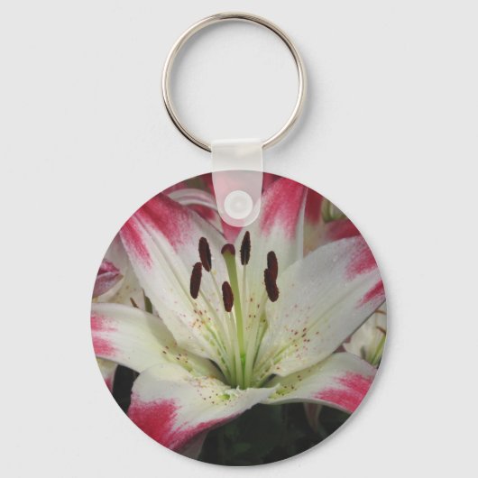 Het glimlachen Lily ~ sleutelhanger (Voorkant)