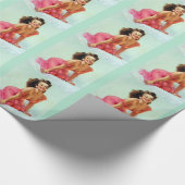 Het glimlachen Pin omhoog Cadeaupapier (Hoek)