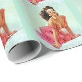 Het glimlachen Pin omhoog Cadeaupapier (Rol Hoek)