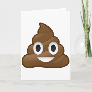 Het glimlachen van Achterschip Emoji Kaart