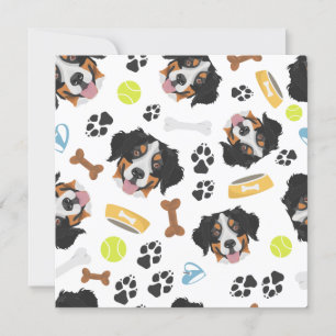Het glimlachen van Dog Bernese Mountain Dog