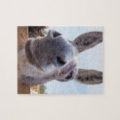 Het glimlachen van Donkey Puzzle Legpuzzel (Horizontaal)