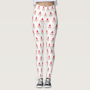 Het glimlachen van Elf Red Pet Winter Holiday Kers Leggings